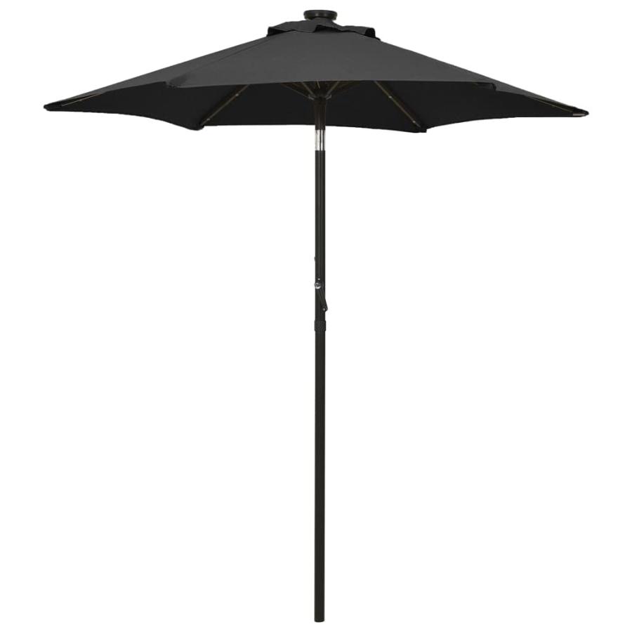 LED パラソル⛱️ 並行輸入品】 RINDIGOO Parasol with LED Lights Bordeaux Red 78.7