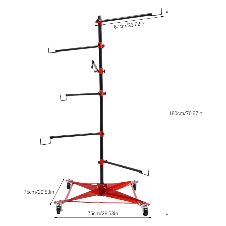 【並行輸入品】 MHBXYZ Auto Panel Tree Paint Stand Holder， Panel Holder Adjustab_3