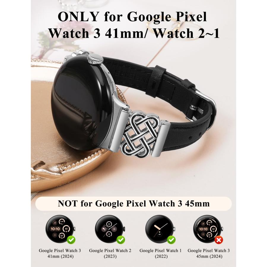 並行輸入品】TOYOUTHS ケルティックノットレザーバンド Google Pixel