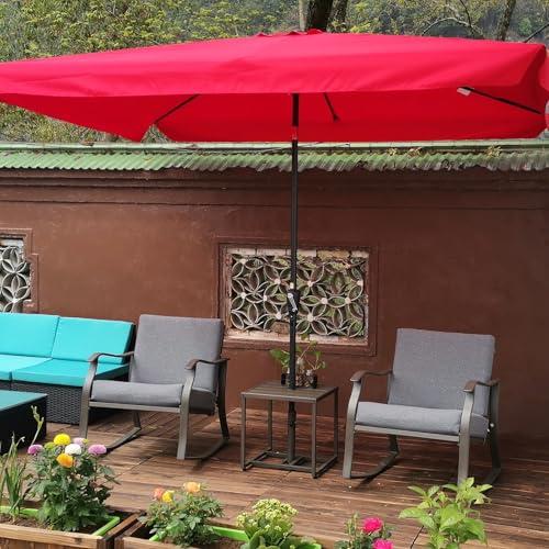 【並行輸入品】 ANYCHOLE Patio Terrace Side Awning 63"x118" Black，Retractable Si