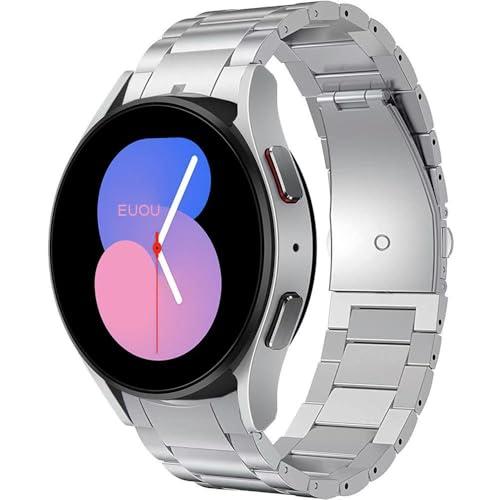 【並行輸入品】シンジング 22mm チタンバンド Samsung Galaxy Watch 7用 ギャップなし チタンメタル 調節可能なストラッ_1