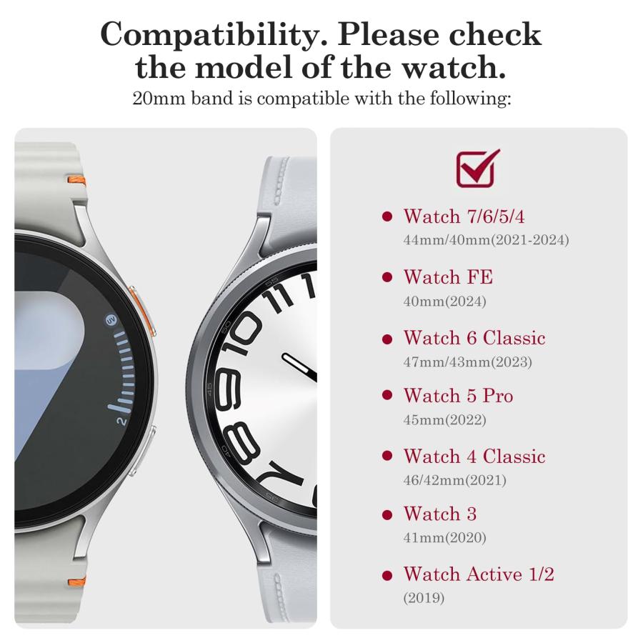 【並行輸入品】シンジング 22mm チタンバンド Samsung Galaxy Watch 7用 ギャップなし チタンメタル 調節可能なストラッ_3