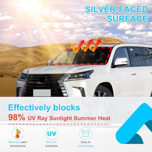 LEXUS レクサス　LX専用　純正サンシェード 並行輸入品】フロントガラス用サンシェード レクサス LX570 2016 2023