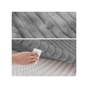 【並行輸入品】 Aulase Chew Proof Dog Crate Bed Pad, Enhanced Quilted Indestruct_6