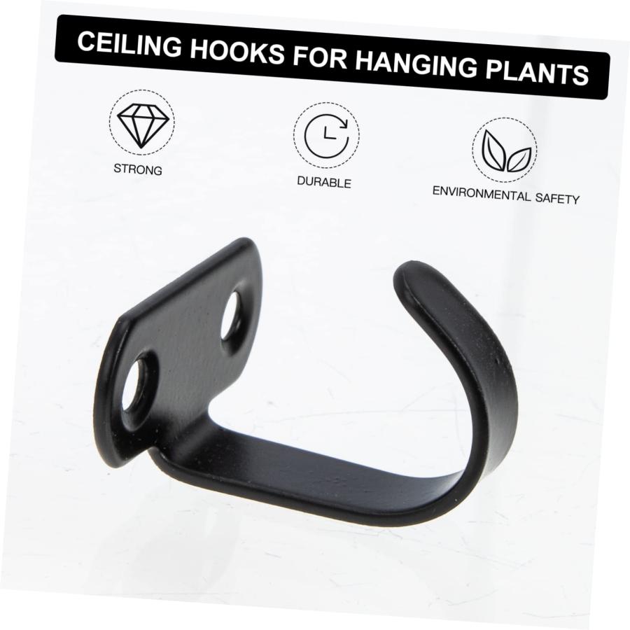 【並行輸入品】 NUOBESTY 12pcs Heavy Duty Stainless Steel Ceiling Hooks Wall Mou_9