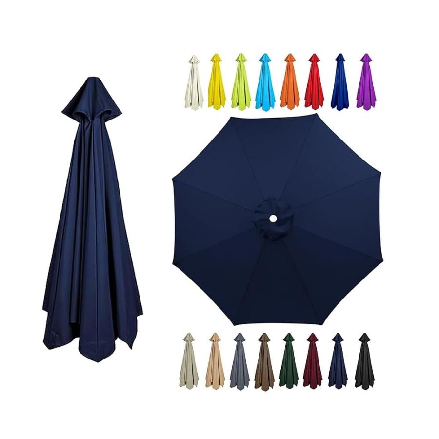 【並行輸入品】 マクラメ傘カバー   ホームボーホー装飾 ガーデンビーチパラソル コットンベージュ タッセル付き、フリンジ付き傘   パティオ傘 | 