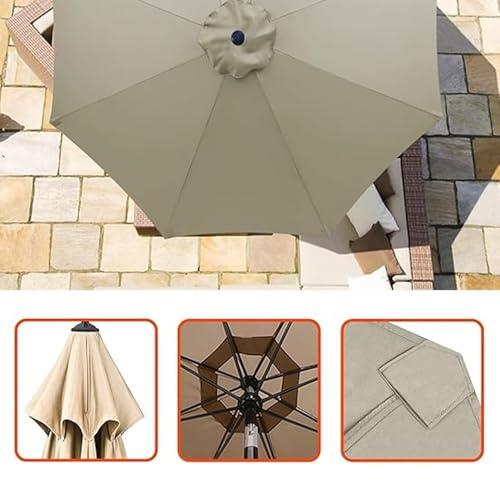 【並行輸入品】 マクラメ傘カバー   ホームボーホー装飾 ガーデンビーチパラソル コットンベージュ タッセル付き、フリンジ付き傘   パティオ傘 |  | 07