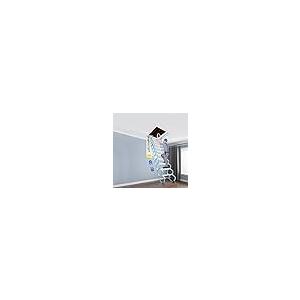 【並行輸入品】 Folding Attic Ladder， Pull Down Attic Stairs，Hidden Ceiling Moun_8