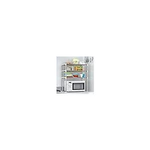 【並行輸入品】 PRIMEGA Kitchen Microwave Shelf Floor to Ceiling Multilayer Bath_1