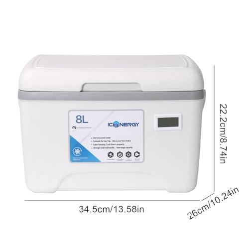 【並行輸入品】 6L Cooler Box Portable Thermal Incubator Car Ice Chest Outdoor B_4
