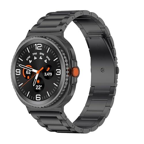 【並行輸入品】EANWireless Galaxy Watch 8用バンド、チタンメタルストラップ レディース メンズ 交換用アクセサリー Sa_1