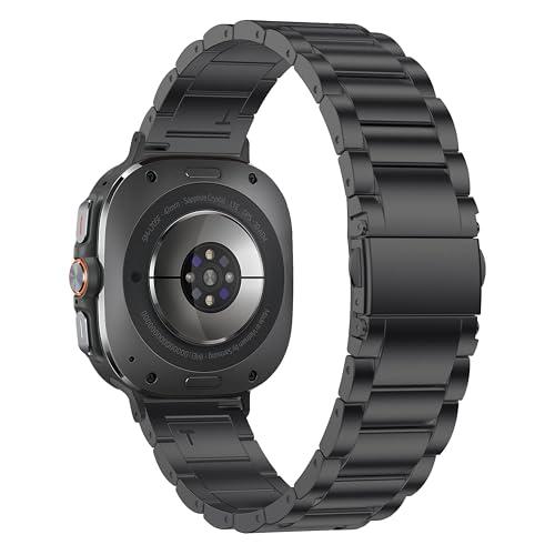 【並行輸入品】EANWireless Galaxy Watch 8用バンド、チタンメタルストラップ レディース メンズ 交換用アクセサリー Sa_4