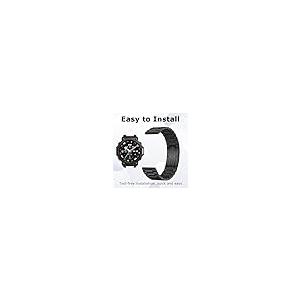 【並行輸入品】PONATTENO チタン腕時計バンド Amazfit T Rex 3 Pro 48mm対応 超軽量 丈夫 チタン製腕時計ストラッ_5