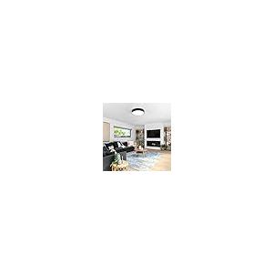 【並行輸入品】 LELEJU LED Ceiling Light， Black 15.75 Inch， 36W 5CCT 2700K 6000K_8