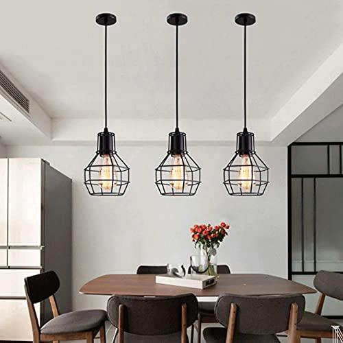 【並行輸入品】 Vintage Metal Birdcage Pendant Light， Vintage Industrial Loft St_4