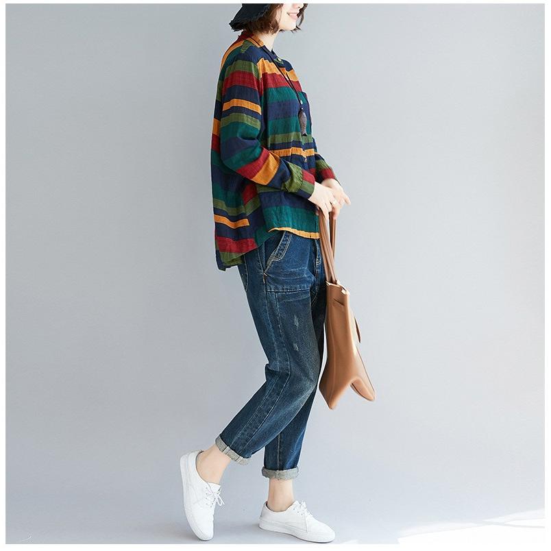 シャツ ブラウス レディース 長袖 秋 冬 チェックシャツ 羽織 秋物 秋服 ゆったり 大きいサイズ トップス 0913bg15 New Forest Heart 通販 Yahoo ショッピング