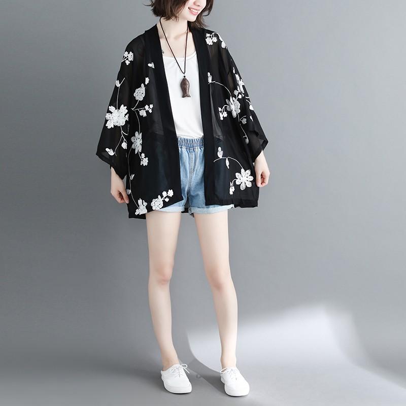 Uv対策 カーディガン 夏 冷感 涼しい レディース 羽織り 七分袖 サマーニット ゆったり 紫外線対策 日焼け対策 Lba136 New Forest Heart 通販 Yahoo ショッピング