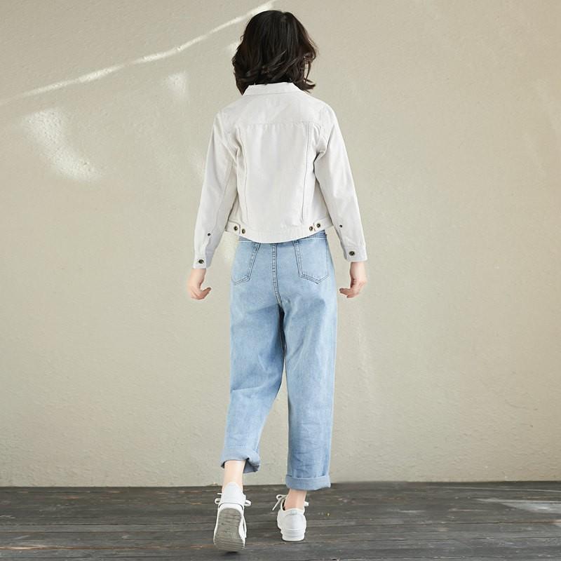 53 Off ジージャン レディース オフホワイト 白 大きいサイズ デニムジャケット ｇジャン Aynaelda Com