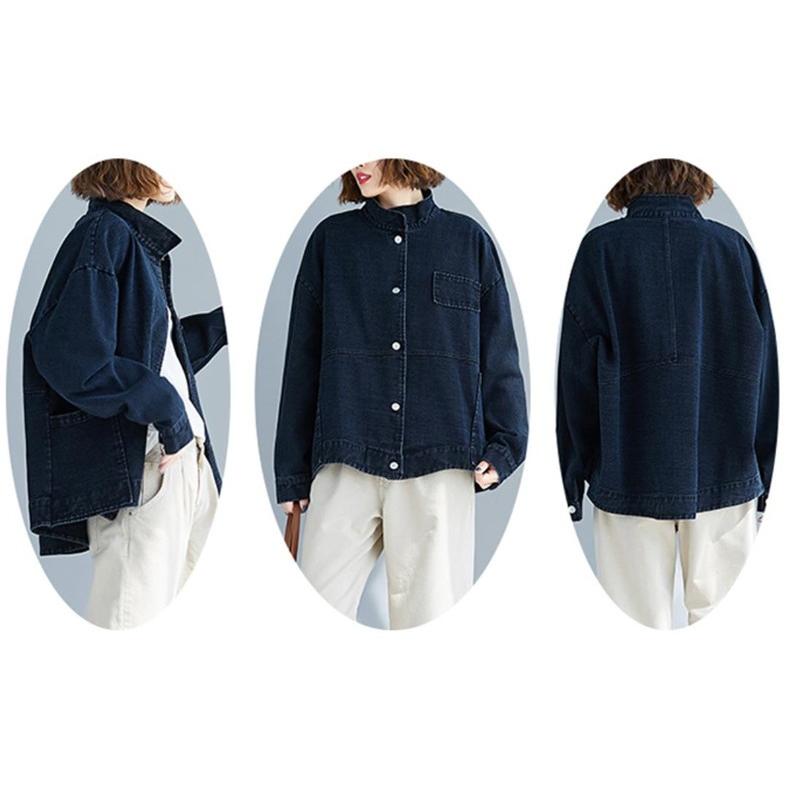 デニム ジャケット Gジャン ライトアウター 羽織り ゆったり 上品