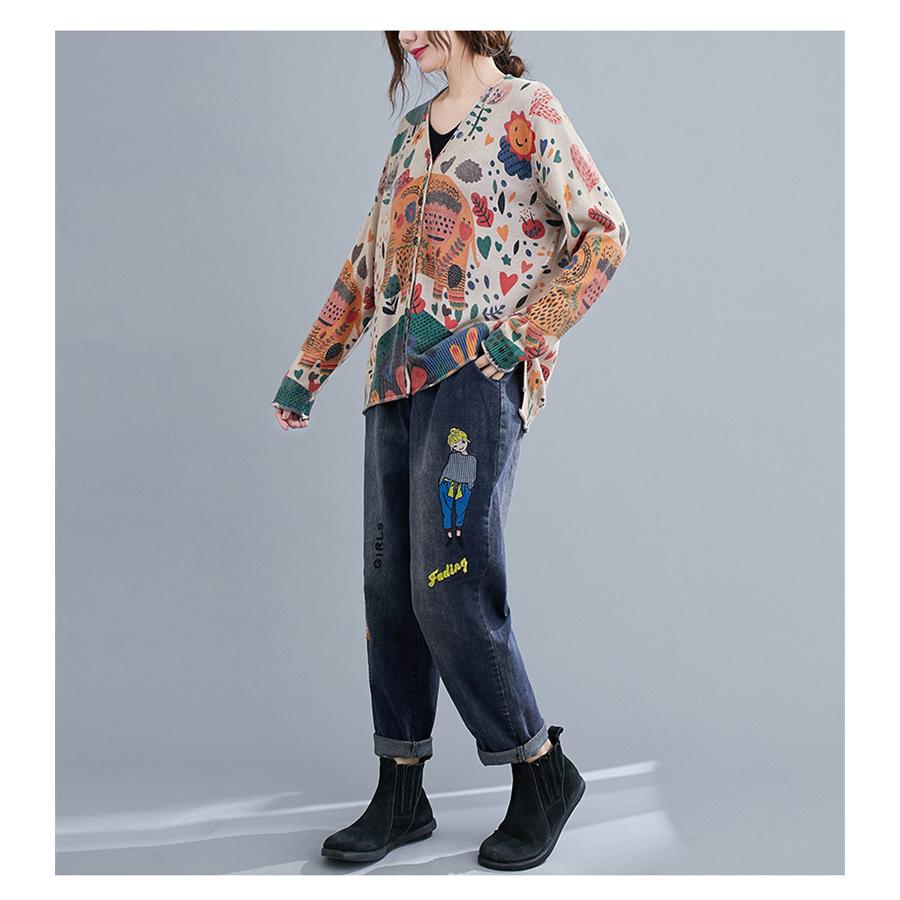 ニットカーディガン 薄手 トップス レディース 秋 開襟 きれいめ 大きいサイズ 長袖 オシャレ 大人カジュアル ナチュラル系 自然派 Yl New Forest Heart 通販 Yahoo ショッピング