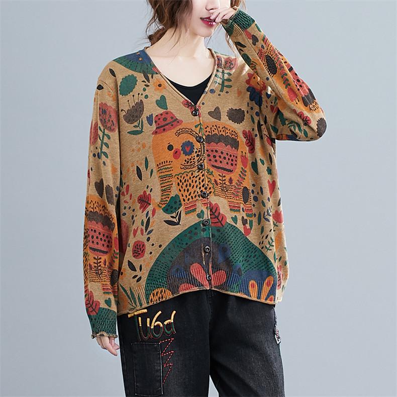 ニットカーディガン 薄手 トップス レディース 秋 開襟 きれいめ 大きいサイズ 長袖 オシャレ 大人カジュアル ナチュラル系 自然派 Yl New Forest Heart 通販 Yahoo ショッピング