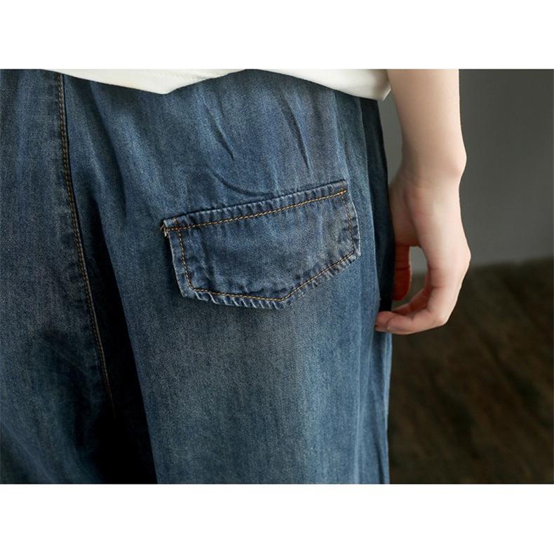 デニムパンツ レディース ジーンズ 九分丈 お洒落 大人カジュアル