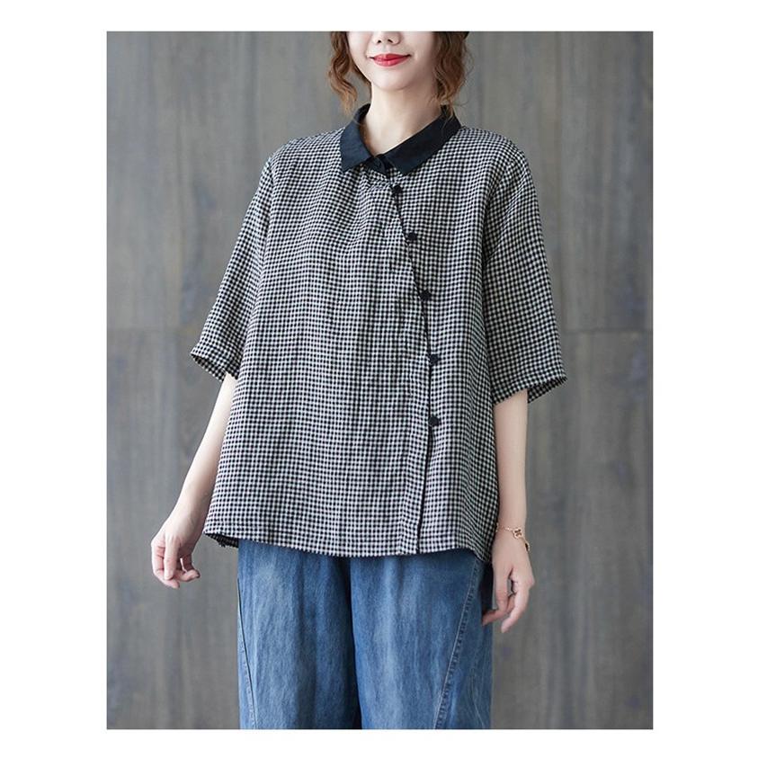 Heve 　ヘイブ　ノベルティ 　Tシャツ　　ブラウス　トップス シャツブラウス トップス レディース 大きいサイズ 半袖 前開き