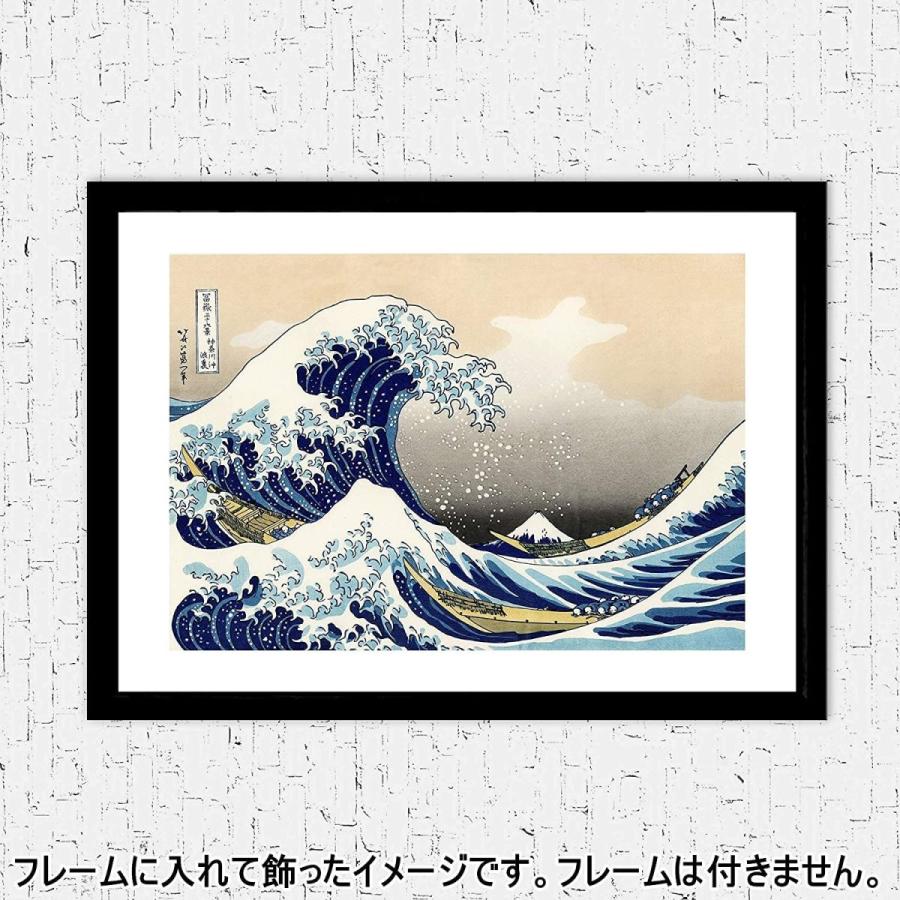 ポスター 葛飾北斎 富嶽三十六景 神奈川沖浪裏 A3サイズ 日本製 上質 インテリア 壁紙用 絵画 アート 壁紙ポスター ニューインテックストア 通販 Yahoo ショッピング