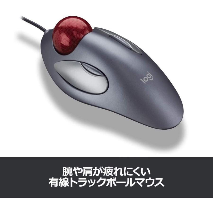 メール便送料無料対応可 トラックマン Tm 150r ロジクール Logicool マーブル 国内正規品 4ボタン Usb 左右対称型 トラックボール マウス 有線 Dtm Daw Www Smssvg Org