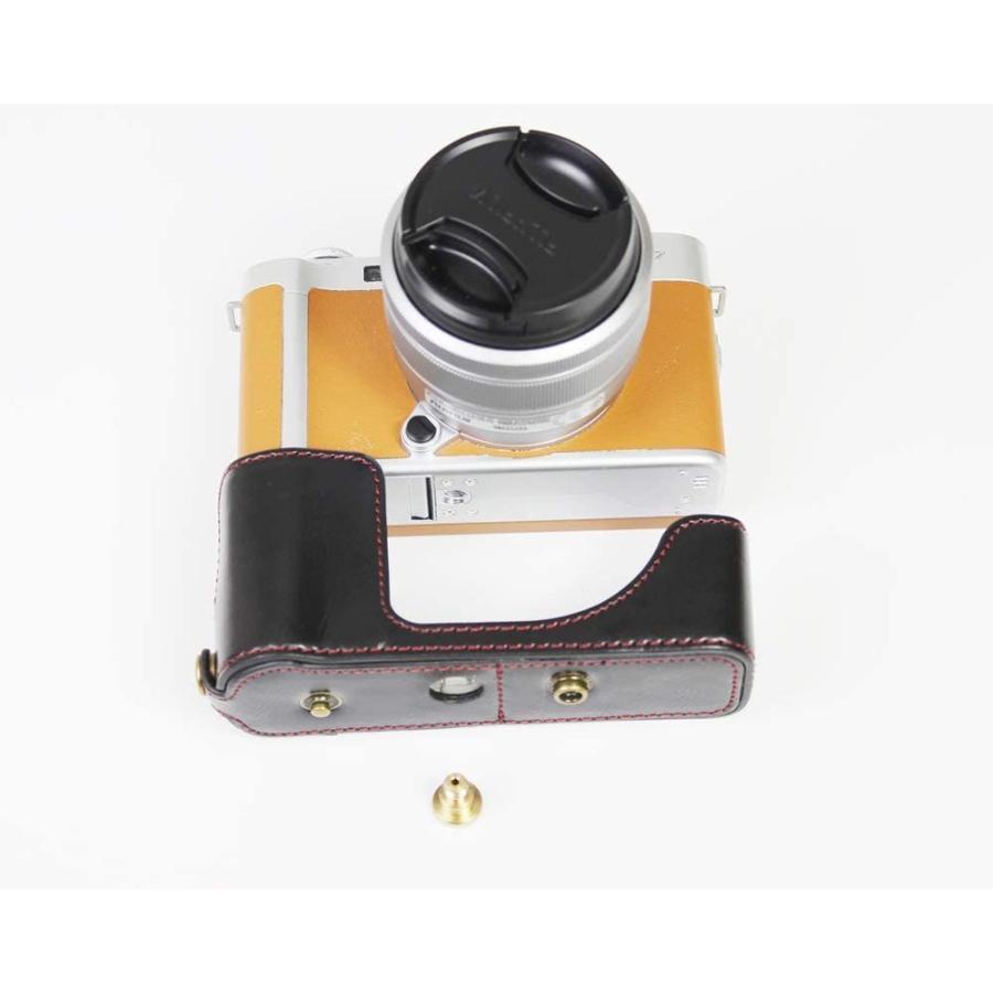 Fujifilm 富士 X-A7 XA7 X-A5 XA5 X-A20 XA20 15-45mm カメラ ケース、koowl 手で作った最高｜new-intec-store｜09