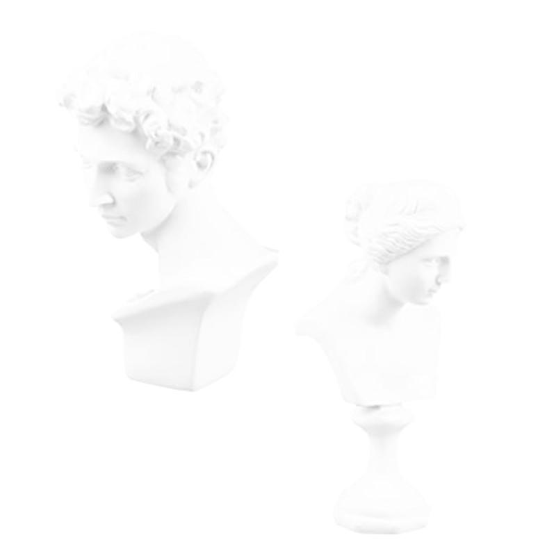 Vorcool 石膏像 ダビデ像 ヴィーナス像 樹脂 置物 北欧風 デッサン用 模型 モデル 工芸品 雑貨 オブジェ 飾り物 装飾 道具 部 ニューインテックストア 通販 Yahoo ショッピング