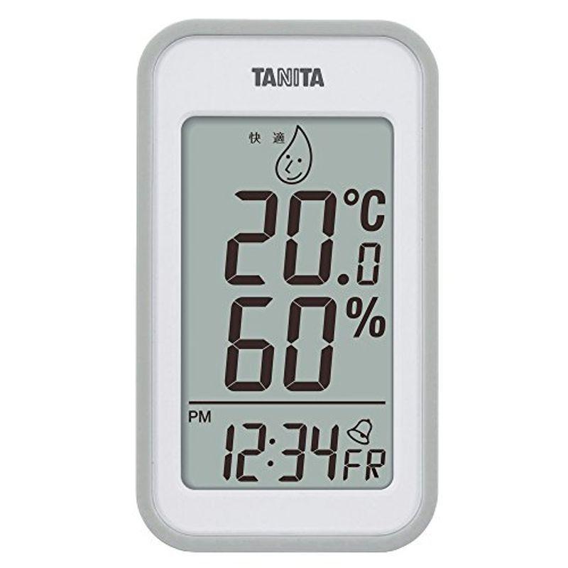タニタ 温湿度計 時計 カレンダー アラーム 温度 湿度 デジタル 壁掛け 卓上 マグネット グレー TT-559 GY  :20220421025010-00002:ニューインテックストア - 通販 - Yahoo!ショッピング