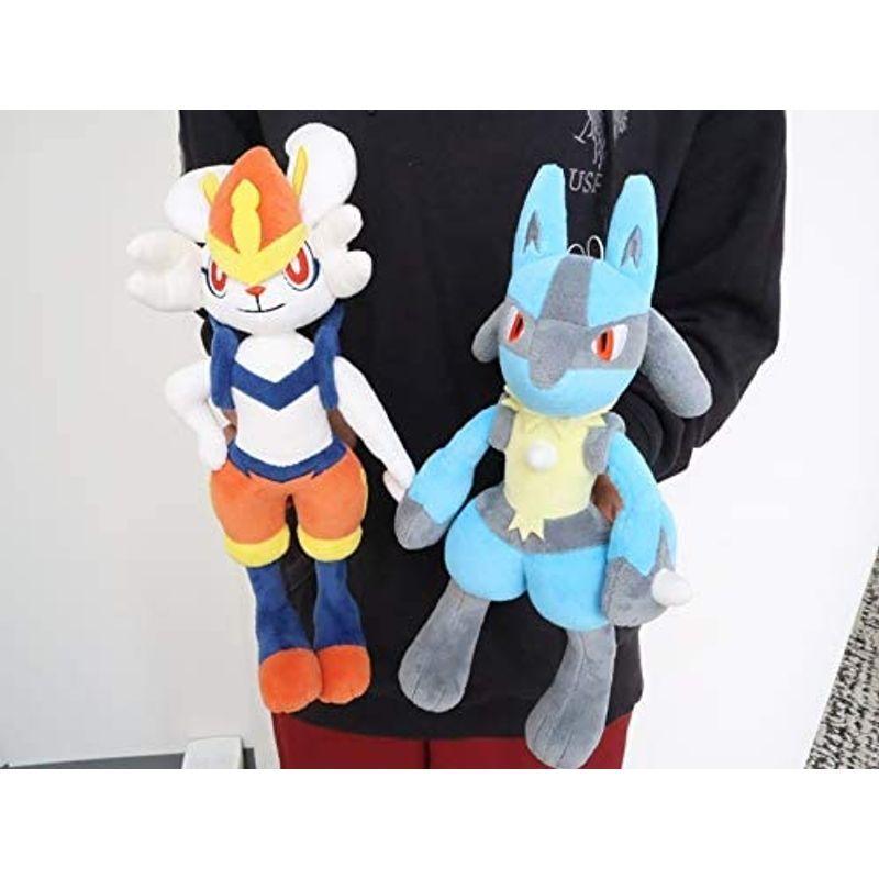 古典 ぬいぐるみ でっかい ルカリオ エースバーン 約31 単品 ルカリオ ぬいぐるみ Www Integrauk Com