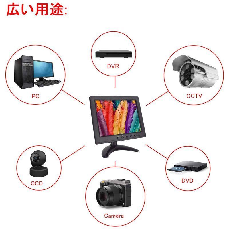 モニター ディスプレイ 8インチpcモニター スピーカー内蔵 Vesa対応 小さめ台座付き 薄型 軽量 モバイル Dc Vga Hdmi U ニューインテックストア 通販 Yahoo ショッピング