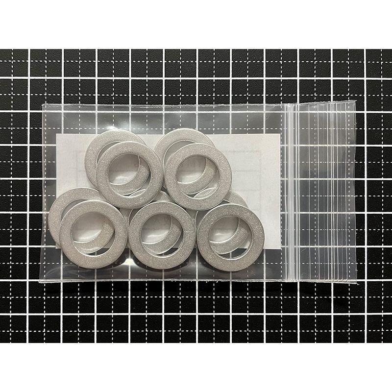 人気ブレゼント アルミ ドレンパッキン M12 外径mm 厚さ2 0mm シールワッシャー バイク車 オイル交換 ガスケット Tm Products Aynaelda Com