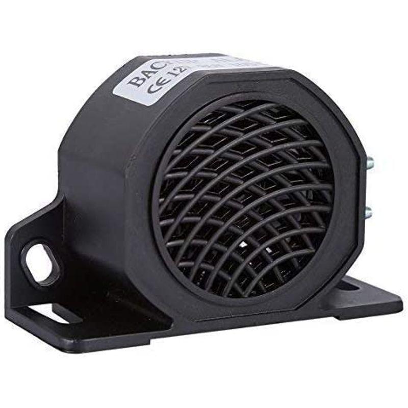 おまけ付 12v 105db ユニバーサル 車 トラック用 バックブザー 警告音 アラーム 車両用ホーン 重機 ブラック Aynaelda Com