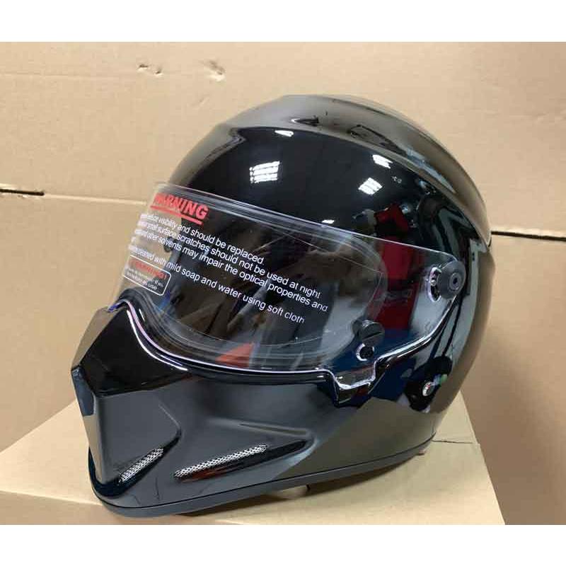 装飾用ヘルメット SIMPSONデザイン 良質ガラス繊維 フルフェイス ATV-4