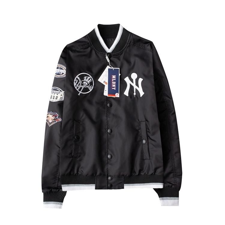 男女兼用 刺繍マーク スカジャン リバーシブル NYヤンキーズ