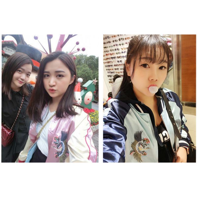 パックマン スカジャン 富士山刺繍 ヨコスカ] 男女兼用 富士山刺繍マーク スカジャン 大き目 横須賀