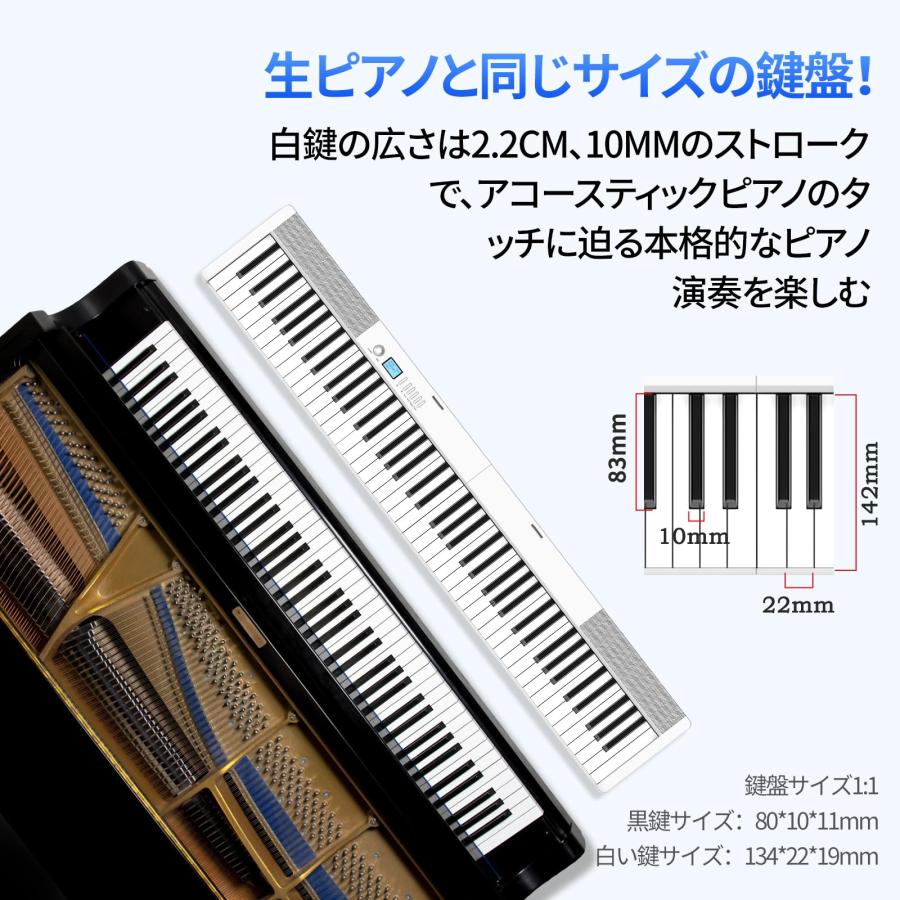 電子ピアノ 88鍵盤 TERENCE 充電可能 MIDI対応 タッチレスポンス 電子ピアノ 88鍵盤 TERENCE 充電可能 MIDI対応 タッチレスポンス