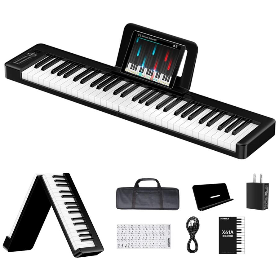 電子ピアノ 61鍵盤 TERENCE 電子キーボード リズム128種類 MIDI 電子ピアノ 61鍵盤 TERENCE 電子キーボード リズム128種類 MIDI