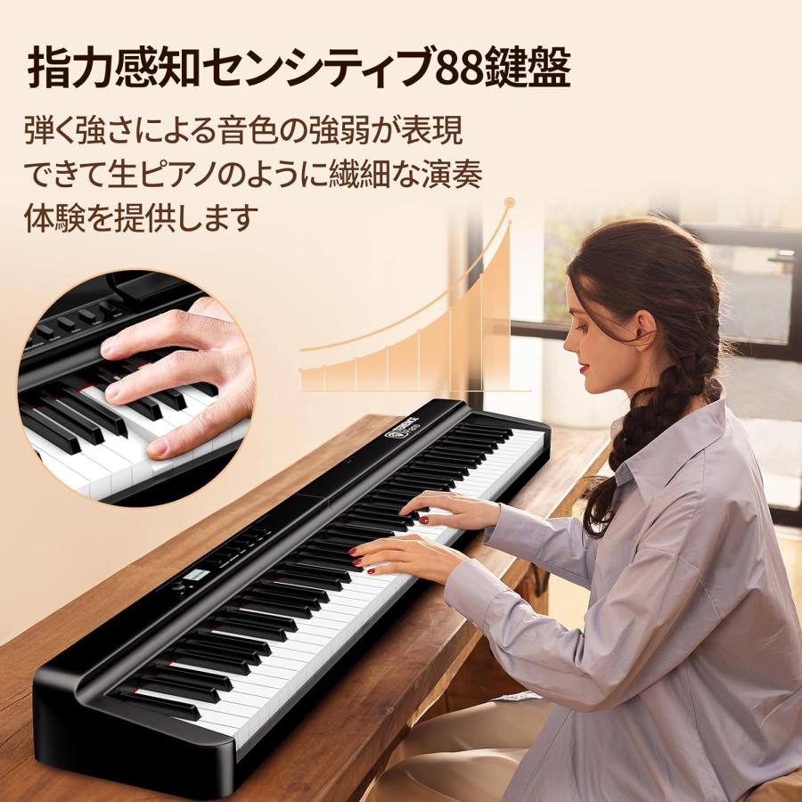 電子ピアノ 88鍵盤 TERENCE 電子オルガン キーボード MIDI対応 電子ピアノ 88鍵盤 TERENCE 電子オルガン キーボード MIDI対応