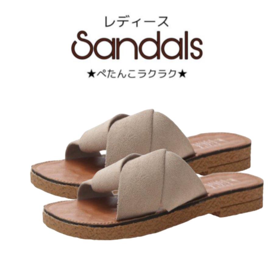 レディース サンダル 本革 ビーチ 編みデザイン フラット ぺたんこ 滑り止め 履きやすい 楽ちん 羊革 お洒落 シンプル スポーティ 無地 海 プール コンビニ ゴミ捨て 海外旅行 サンダル レディース ぺたんこ 歩きやすい 40代 30代 ぺたんこサンダル