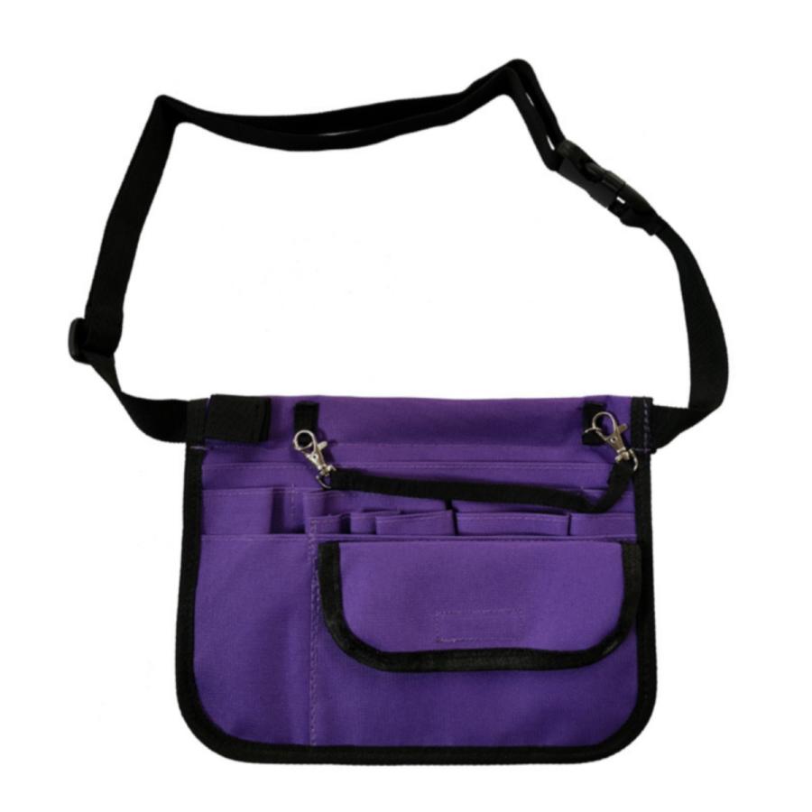 ナースポーチ ショルダー ポケット 薄型 2way ウエストポーチ 腰 おしゃれ エプロンバッグ 大容量 介護 看護 ショルダーバッグ ナース 看護師 作業用 nurseBAG1new