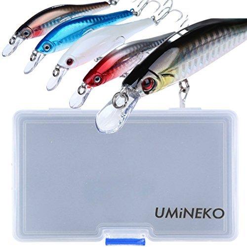 ルアー 5個セット 90mm 11 5g シーバス ヒラメ シンキング ミノー ケース付 海水 汽水 淡水 Tyd9tp1trw ルアー フライ Bakebrothers Pe