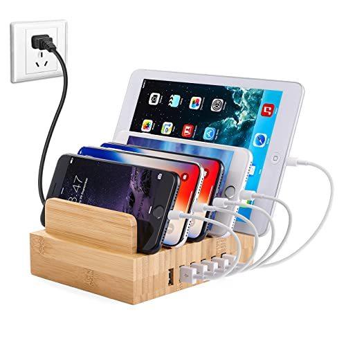 充電ステーション 6ポート 竹製 充電スタンド 6台同時充電 Iphone Ipad スマホ タブレット対応 A B09nnlv1jr 2418 New Ace Shop 通販 Yahoo ショッピング