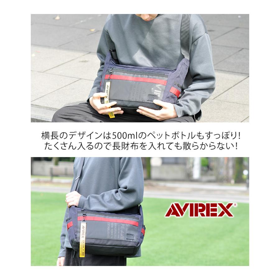 最大P+16% アヴィレックス バッグ ショルダーバッグ AVIREX スーパーホーネット B5 A5 B6 avx602 メンズ レディース｜newbag-w｜19