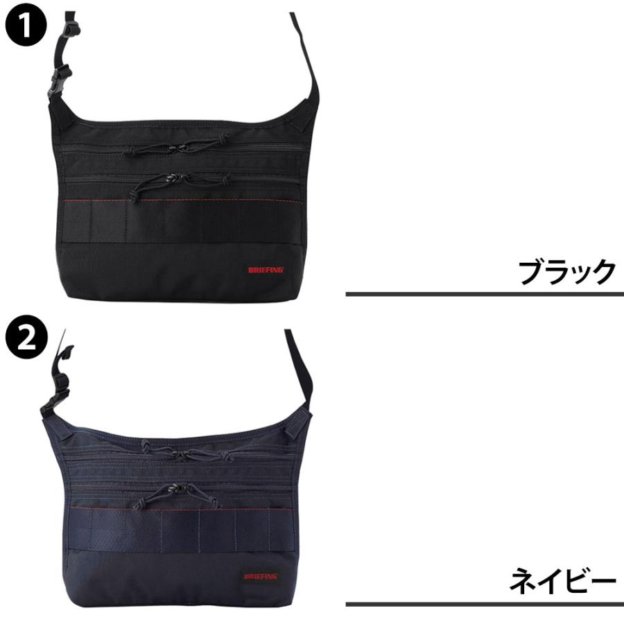 最大P+16% ブリーフィング BRIEFING ショルダーバッグ サコッシュ MW MULTI SACOCHE MW GEN II マルチサコッシュ MW GEN2 bra233l30 メンズ レディース｜newbag-w｜04