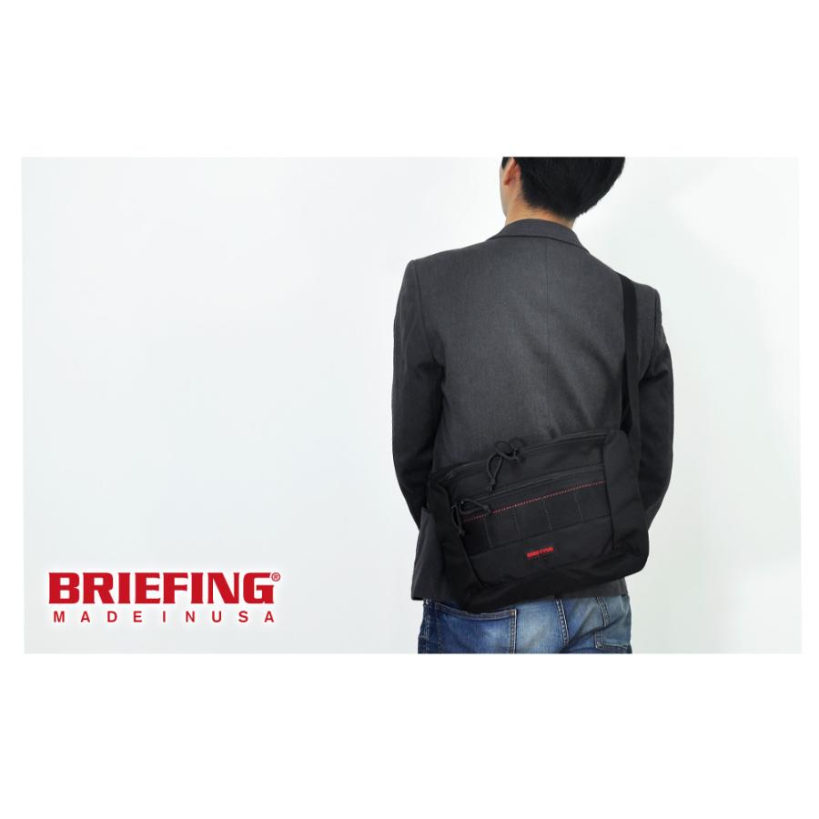 BRIEFING（ブリーフィング） レッドライン RED LINE ショルダーバッグ