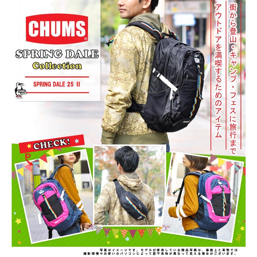 早割クーポン 最大p 21 チャムス Chums リュックサック デイパック Spring Dale スプリングデール Spring Dale 25 Ii スプリングデール25 Ii Ch60 2216 正規品 Mail1 Secmalaysia Com